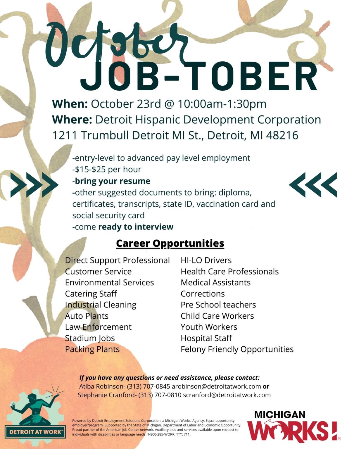 October Job Fair 25